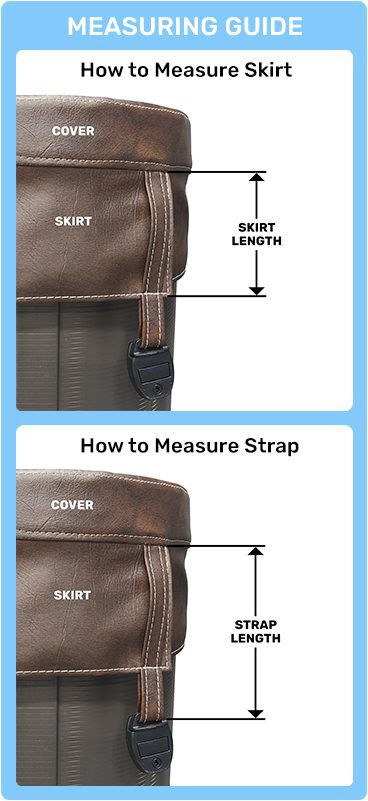 Cover measuring instructions