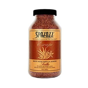 Spazazz aromatherapy bath crystals bottle